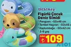 BESTWAY FİGÜRLÜ ÇOCUK DENİZ SİMİDİ 50 CM fiyat ve kampanya bilgisi